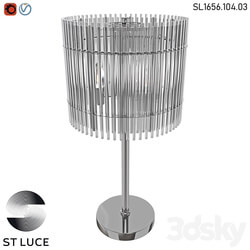 SL1656.104.03 Bedside lamp ST Luce Nickel/Clear OM 