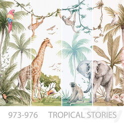 Wallpapers/Tropical Stories/Designer wallpapers/Panels/Photomurals/Mural 