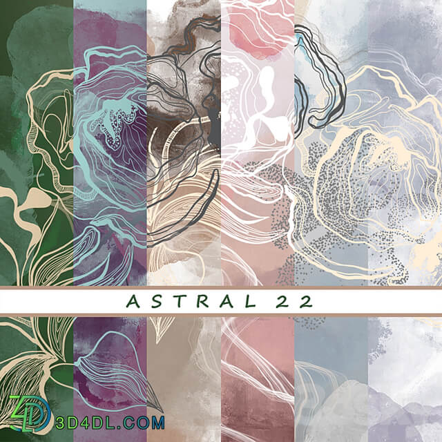 Design wallpaper ASTRAL 22 pack 3
