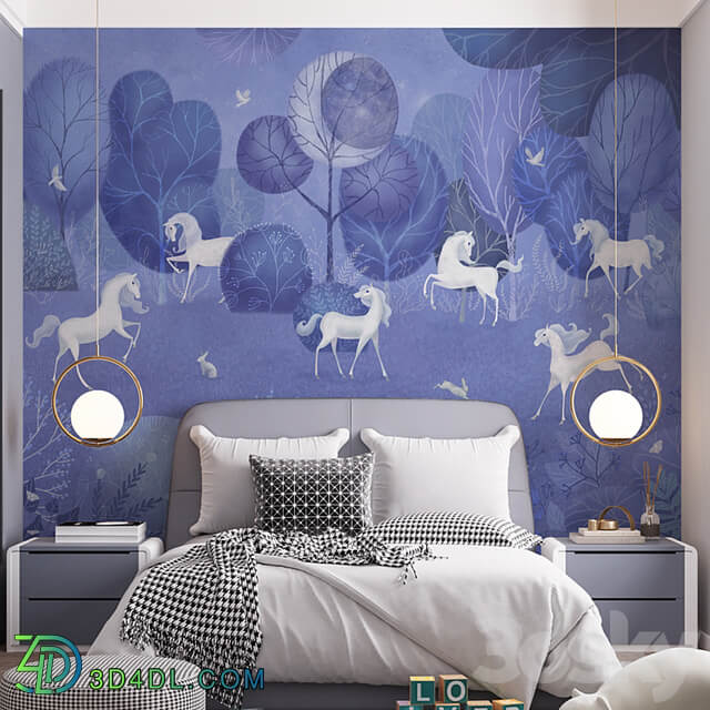 Wallpapers/Horses/Designer wallpapers/Panels/Photowall paper/Fresco