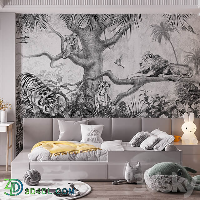 Wallpapers/Jungles/Designer wallpapers/Panels/Photowall paper/Mural