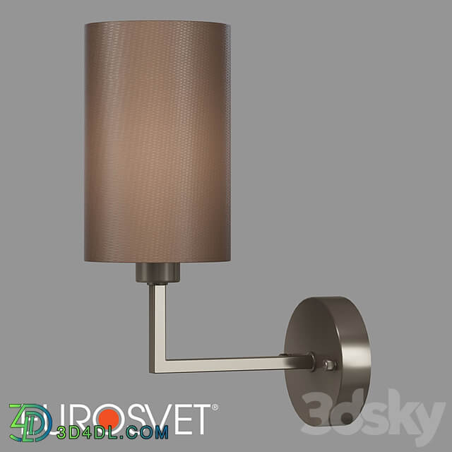 OM Wall lamp with lampshade Eurosvet 60134/1 Soffio
