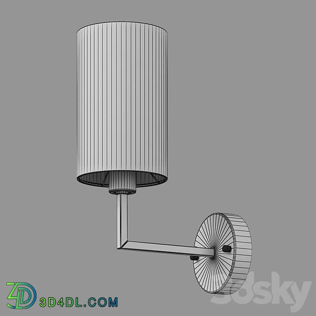 OM Wall lamp with lampshade Eurosvet 60134/1 Soffio