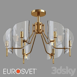 OM Ceiling chandelier Eurosvet 60135/6 Rocco 
