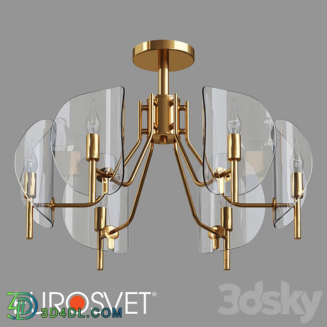 OM Ceiling chandelier Eurosvet 60135/6 Rocco
