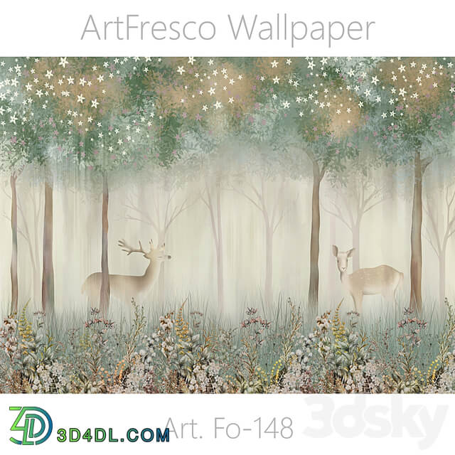 ArtFresco Wallpaper Designer seamless wallpaper Art. Fo 148OM