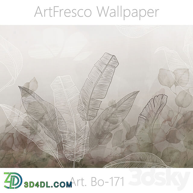 ArtFresco Wallpaper Designer seamless wallpaper Art. Bo 171OM