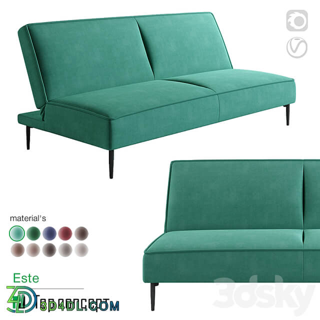 Este sofa bed triple