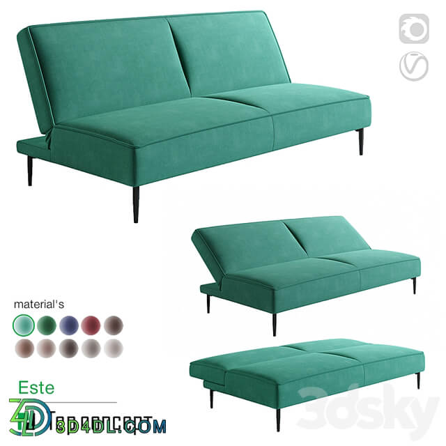 Este sofa bed triple