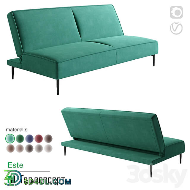 Este sofa bed triple