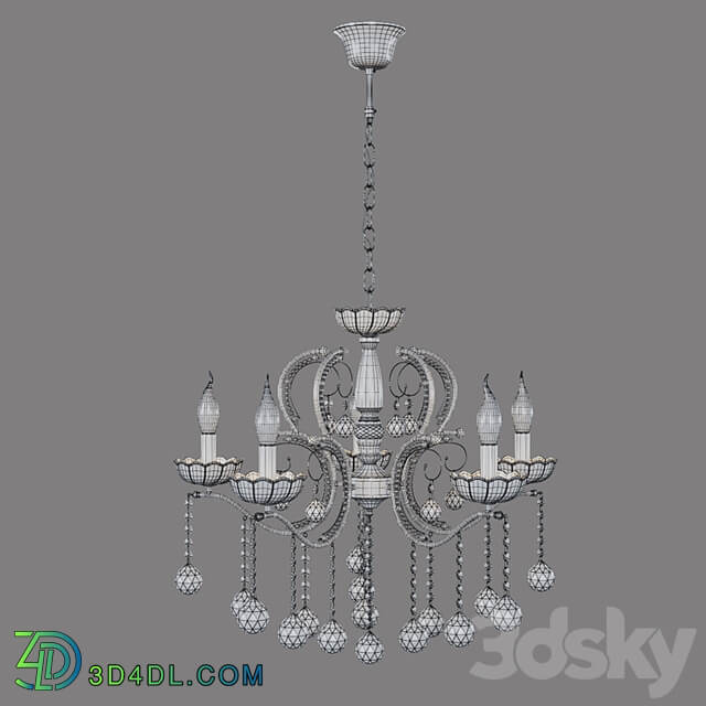 OM Classic chandelier Eurosvet 10107/5 Brezza