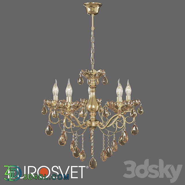 OM Pendant chandelier Eurosvet 10109/6 Escada