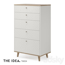 OM THE IDEA high chest of drawers TWIN 024 
