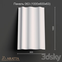 Aratta Panel 063 (1000x600x63) 