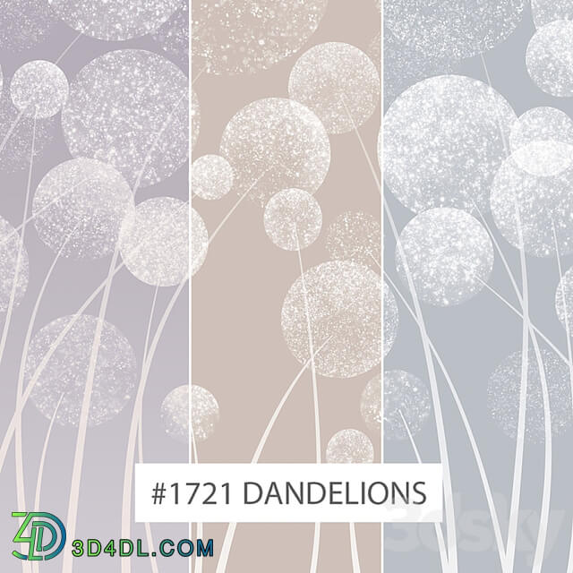 Creativille | wallpapers | 1721 Dandelions