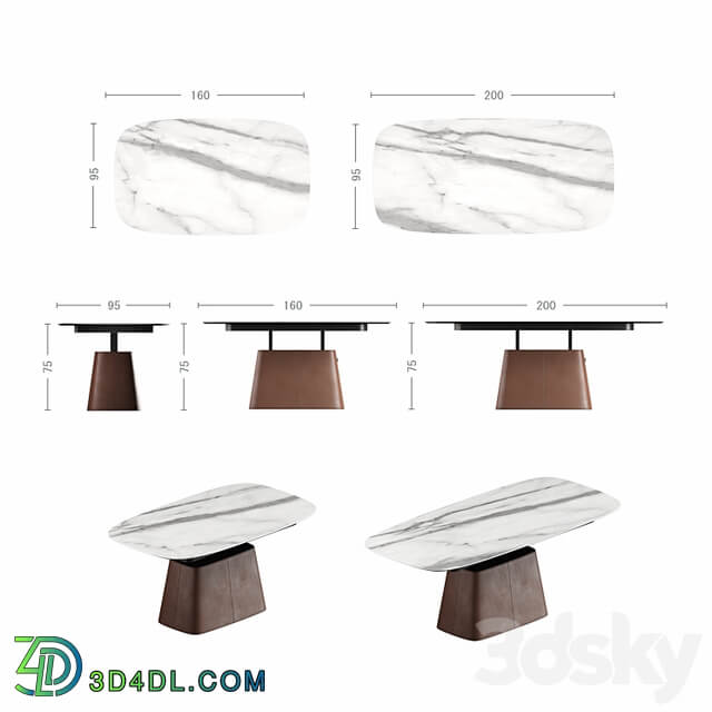 (OM) Series of Tables "Baul" Tok Furniture