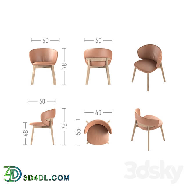 (OM) Chair "Baikal" Talk Furniture