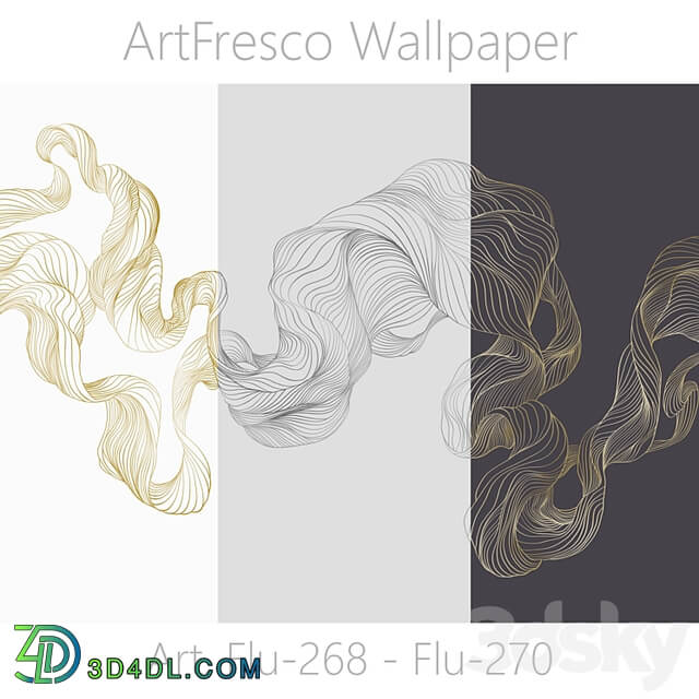 ArtFresco Wallpaper Designer seamless wallpaper Art. Flu 268 Flu 270 OM