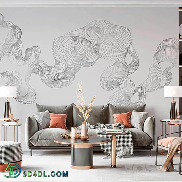 ArtFresco Wallpaper Designer seamless wallpaper Art. Flu 268 Flu 270 OM