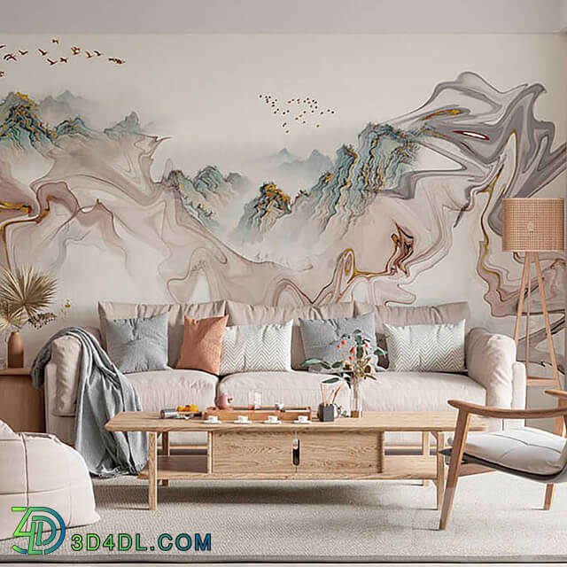 ArtFresco Wallpaper Designer seamless wallpaper Art. Flu 271OM