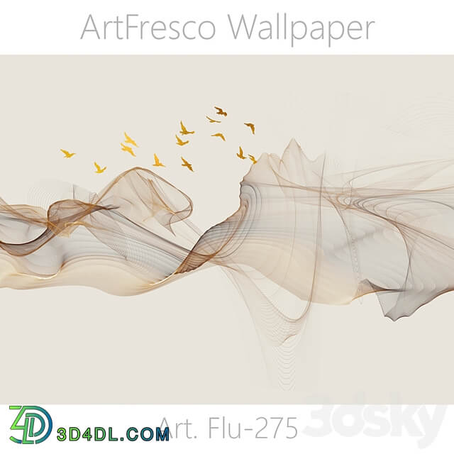 ArtFresco Wallpaper Designer seamless wallpaper Art. Flu 275OM