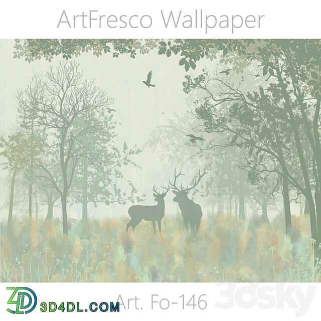 ArtFresco Wallpaper Designer seamless wallpaper Art. Fo 146OM