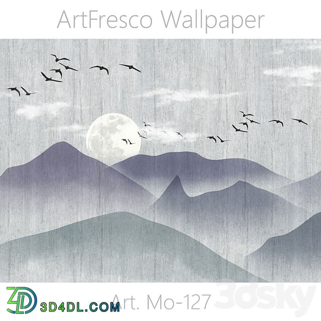 ArtFresco Wallpaper Designer seamless wallpaper Art. Mo 127OM