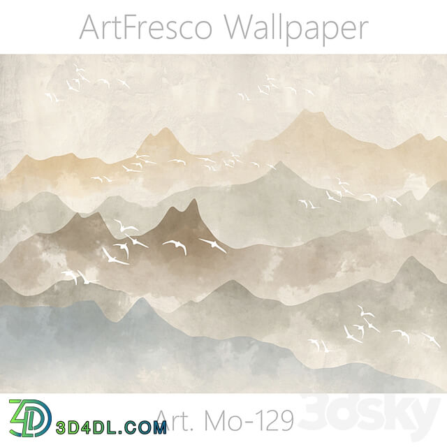 ArtFresco Wallpaper Designer seamless wallpaper Art. Mo 129OM