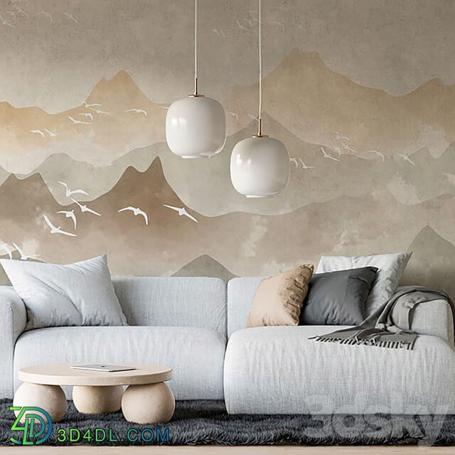 ArtFresco Wallpaper Designer seamless wallpaper Art. Mo 129OM