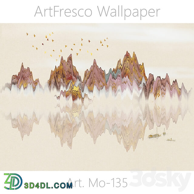 ArtFresco Wallpaper Designer seamless wallpaper Art. Mo 135OM