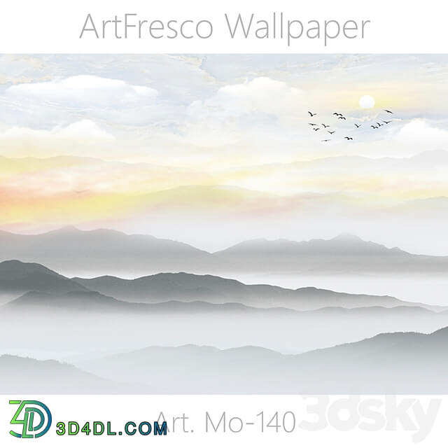 ArtFresco Wallpaper Designer seamless wallpaper Art. Mo 140OM