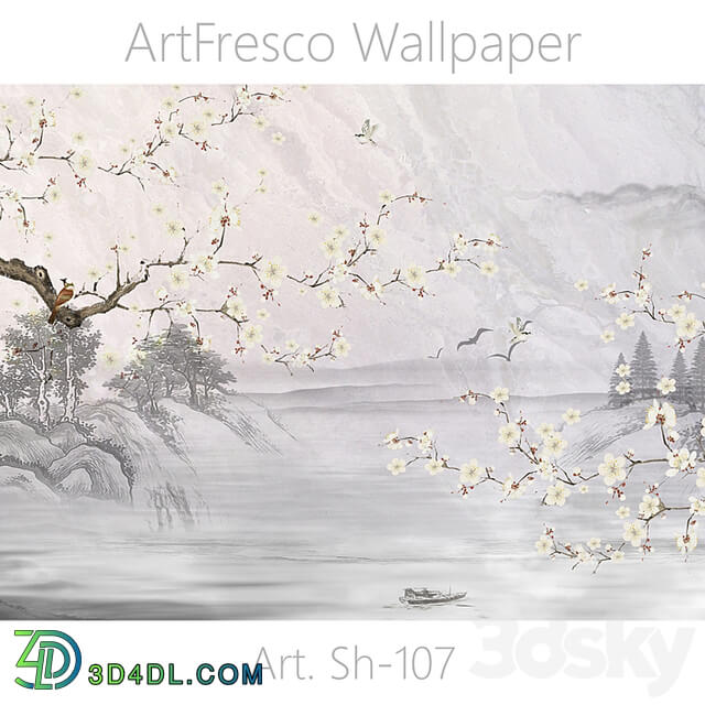 ArtFresco Wallpaper Designer seamless wallpaper Art. Sh 107OM