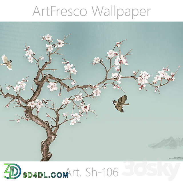 ArtFresco Wallpaper Designer seamless wallpaper Art. Sh 106OM