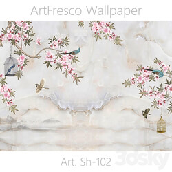 ArtFresco Wallpaper Designer seamless wallpaper Art. Sh 102OM 