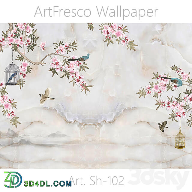 ArtFresco Wallpaper Designer seamless wallpaper Art. Sh 102OM