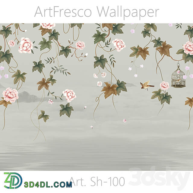 ArtFresco Wallpaper Designer seamless wallpaper Art. Sh 100OM