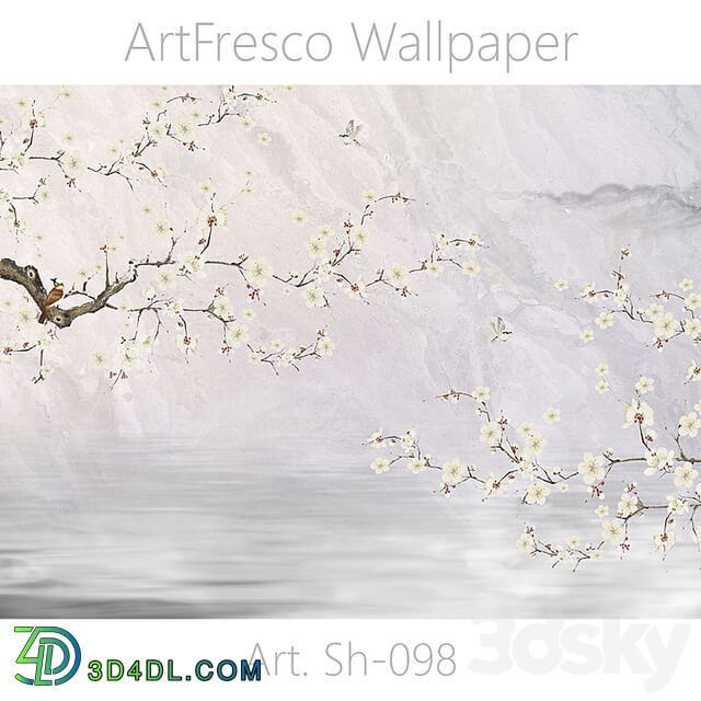ArtFresco Wallpaper Designer seamless wallpaper Art. Sh 098OM
