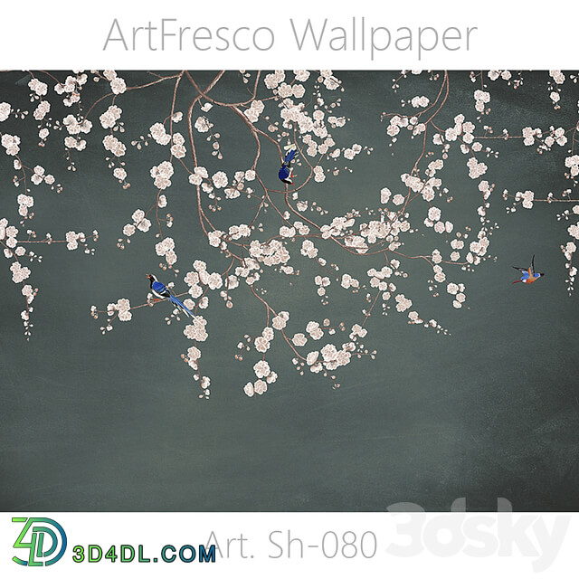 ArtFresco Wallpaper Designer seamless wallpaper Art. Sh 080OM