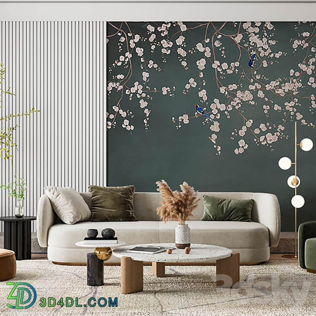 ArtFresco Wallpaper Designer seamless wallpaper Art. Sh 080OM