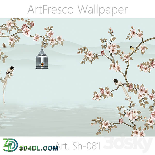 ArtFresco Wallpaper Designer seamless wallpaper Art. Sh 081OM