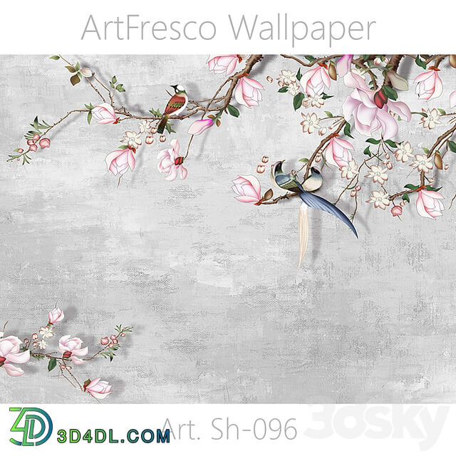 ArtFresco Wallpaper Designer seamless wallpaper Art. Sh 096OM