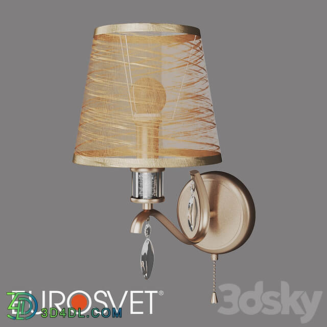 OM Classic sconce Eurosvet 60103/1 Alcamo