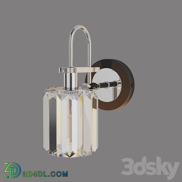 OM Sconce with crystal Eurosvet 70090/1 Tenia