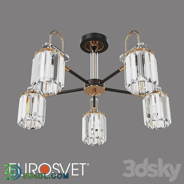 OM Ceiling chandelier Eurosvet 70090/5 Tenia
