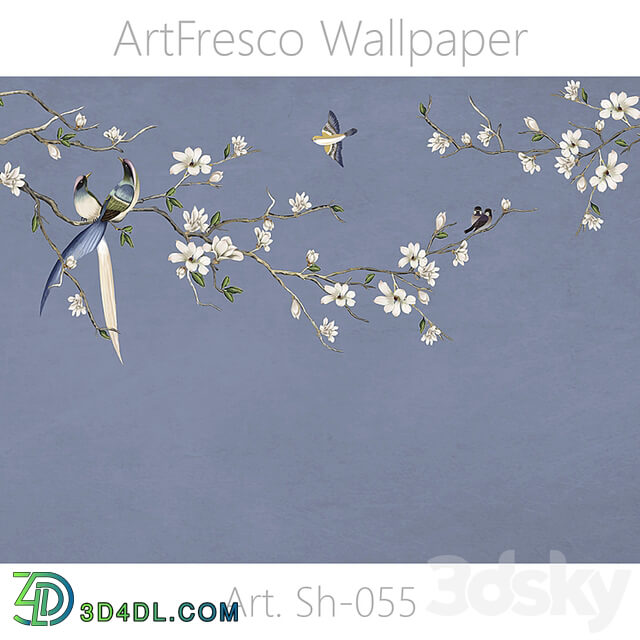 ArtFresco Wallpaper Designer seamless wallpaper Art. Sh 055OM