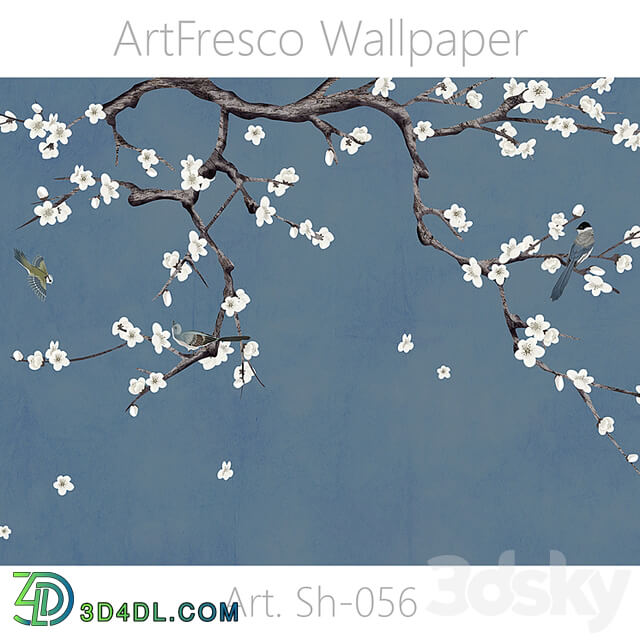 ArtFresco Wallpaper Designer seamless wallpaper Art. Sh 056OM