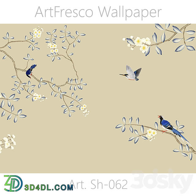 ArtFresco Wallpaper Designer seamless wallpaper Art. Sh 062OM