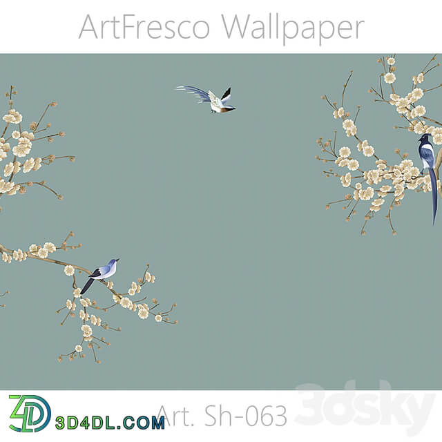 ArtFresco Wallpaper Designer seamless wallpaper Art. Sh 063OM