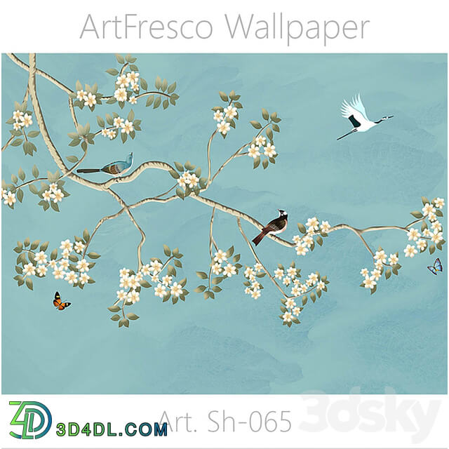 ArtFresco Wallpaper Designer seamless wallpaper Art. Sh 065OM