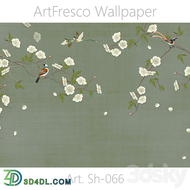 ArtFresco Wallpaper Designer seamless wallpaper Art. Sh 066OM